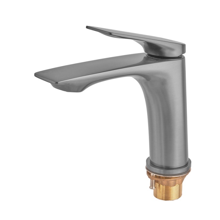 Змішувач для умивальника Mixxus Premium DERBY 001 (NUT) GRAPHITE (MI6607) Змішувач для умивальника Mixxus Premium DERBY 001 (NUT) GRAPHITE (MI6607)