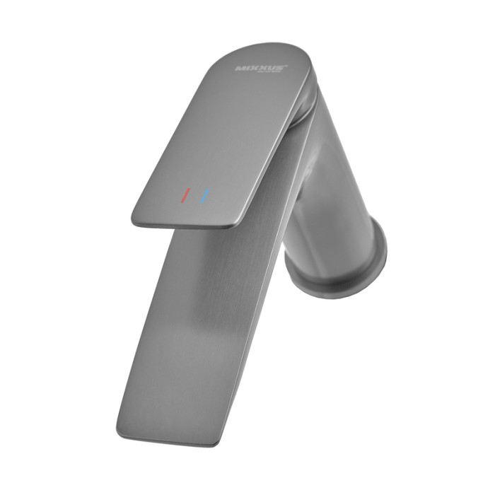 Змішувач для умивальника Mixxus Premium DERBY 001 (NUT) GRAPHITE (MI6607) Змішувач для умивальника Mixxus Premium DERBY 001 (NUT) GRAPHITE (MI6607)
