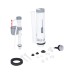 Унітаз-компакт Mixxus BEVEL-0405-R 605х370х800mm, система змиву RIMLESS (MI6728)