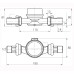 Лічильник гарячої води ECOSTAR DN15 1/2″ E-D R160