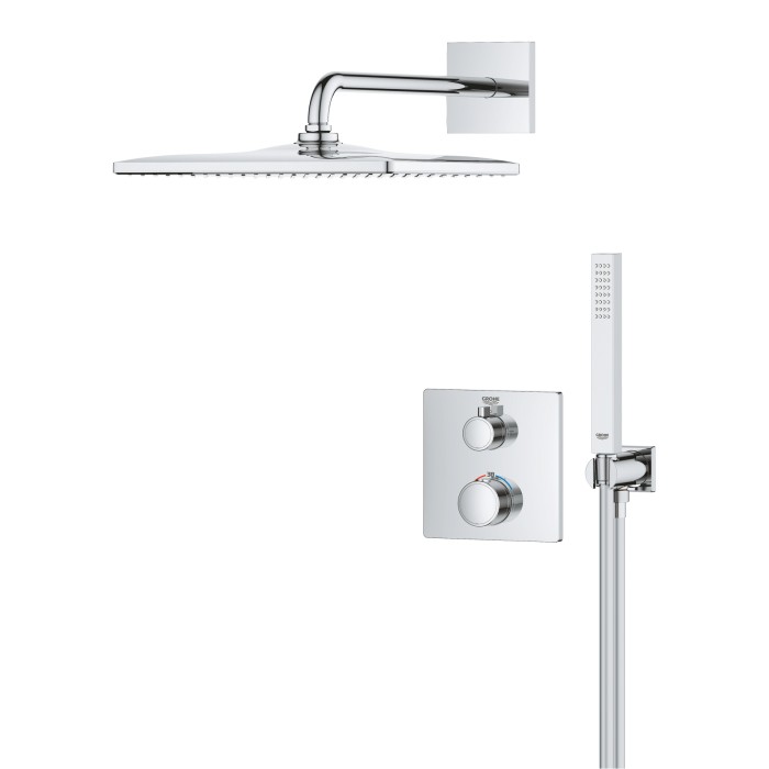 Душова система прихованого монтажу з термостатом Grohe Grohtherm (34870000) Душова система прихованого монтажу з термостатом Grohe Grohtherm (34870000)