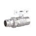 Кран кульовий "Американка" Thermo Alliance Forte 1" з антипротіканням прямий SF222W25