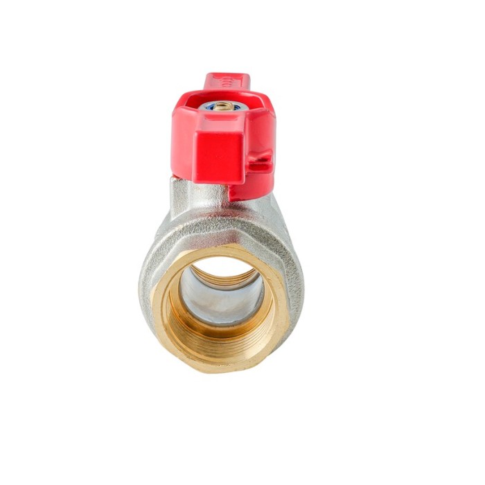 Кран кульовий ГГМ Koer Extreme KE.217-20 - 3/4" FF ручка "метелик" червона (KR5757) Кран кульовий ГГМ Koer Extreme KE.217-20 - 3/4" FF ручка "метелик" червона (KR5757)