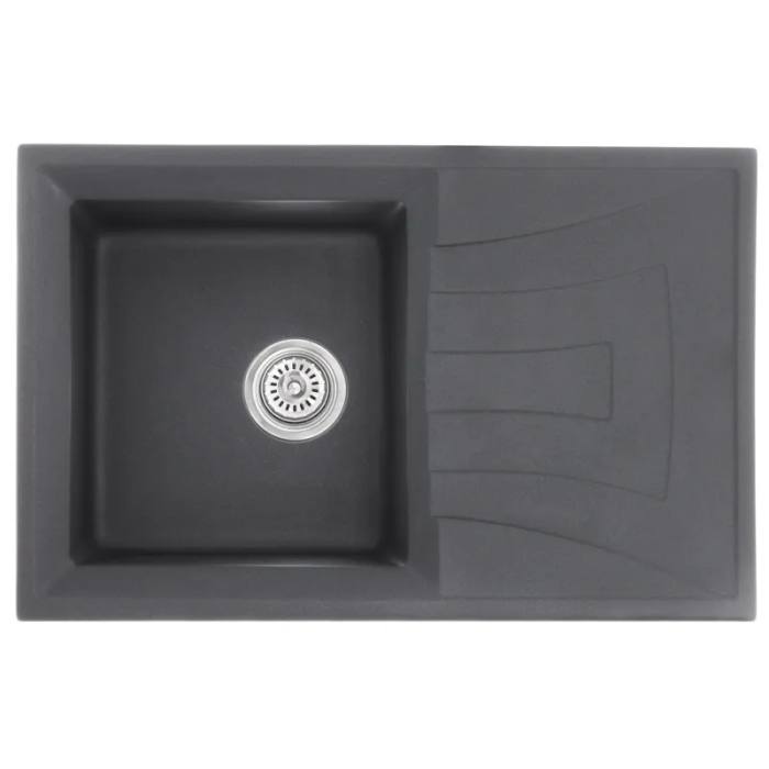 Мийка кухонна HAIBA HB8104-G228 GRAY 780x500x200 (HB0988) Мийка кухонна HAIBA HB8104-G228 GRAY 780x500x200 (HB0988)