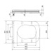 Сидіння для унітаза Qtap Tern 420х340х35 мм, Matt Black, з мікроліфтом, Slim Duroplast, Quick Release QT99HY2322MB