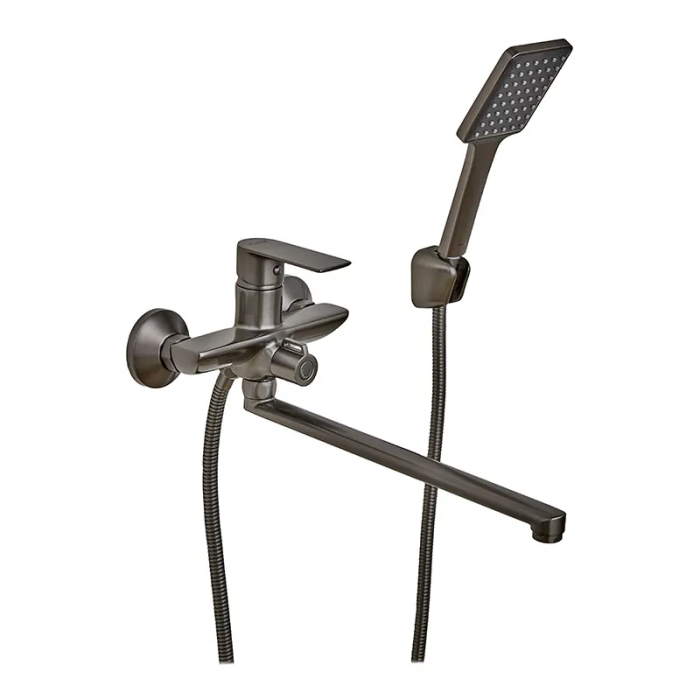 Змішувач для ванної Haiba Alex 006 Euro Graphite (HB3997) Змішувач для ванної Haiba Alex 006 Euro Graphite (HB3997)