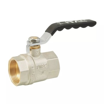 Кран кульовий ITAL PN25 1 1/4" вн.-вн., ручка, нікель