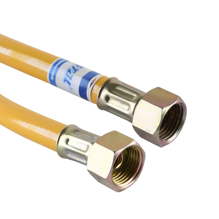 Шланг газовий Waterstal 0,8 м Гайка/Гайка 1/2″ WS 080 HG Шланг газовий Waterstal 0,8 м Гайка/Гайка 1/2″ WS 080 HG