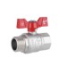 Кран кульовий Thermo Alliance Forte 1" ВЗ для води (метелик) SF607W25