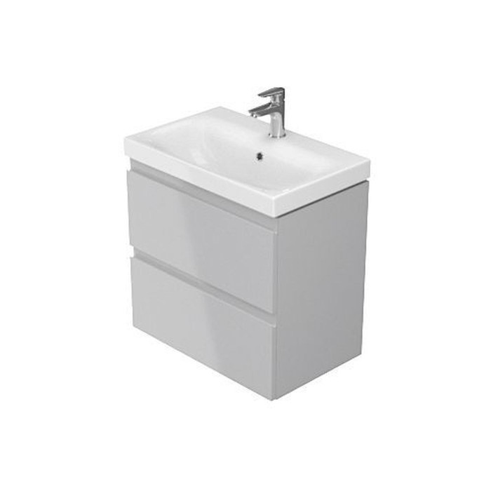 CET B05 MODUO SLIM шафка з умивальником MODUO SLIM 60 сіра CET B05 MODUO SLIM шафка з умивальником MODUO SLIM 60 сіра