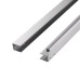 Душові двері в нішу Qtap Taurus CRM201-11.C6 97-108x200 см, скло Clear 6 мм, покриття CalcLess
