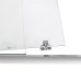 Душові двері в нішу Qtap Taurus CRM201-11.C6 97-108x200 см, скло Clear 6 мм, покриття CalcLess