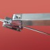 Бічна стінка до кабіни Koer SR SW04-80x200-TR-01 прозоре скло Easy Clean 10мм, хром (KR5389)