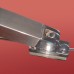 Бічна стінка до кабіни Koer SR SW04-80x200-TR-01 прозоре скло Easy Clean 10мм, хром (KR5389)