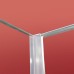 Бічна стінка до кабіни Koer SR SW04-80x200-TR-01 прозоре скло Easy Clean 10мм, хром (KR5389)