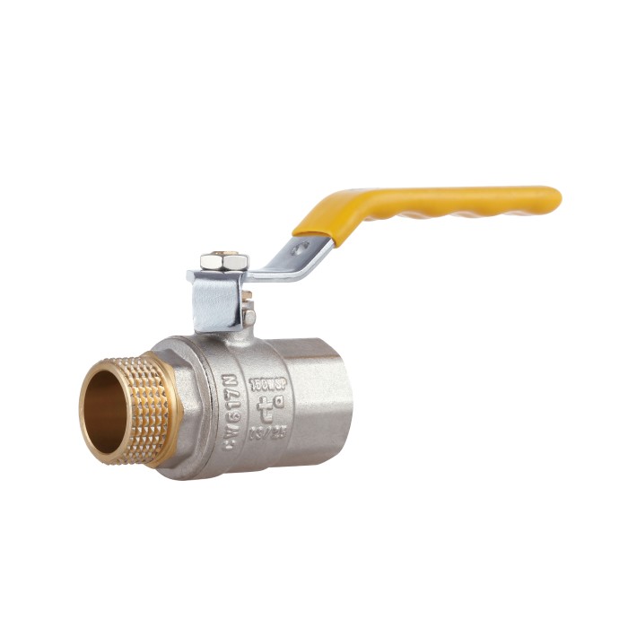 Кран кульовий Thermo Alliance Standart 3/4" ВЗ для газу (важіль) SD605NG20PN40 Кран кульовий Thermo Alliance Standart 3/4" ВЗ для газу (важіль) SD605NG20PN40