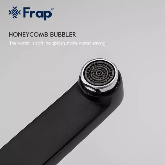 Душева система Frap F2449-6, поворотний вилив - перемикач на лійку, 3 режими, чорний/хром Душева система Frap F2449-6, поворотний вилив - перемикач на лійку, 3 режими, чорний/хром