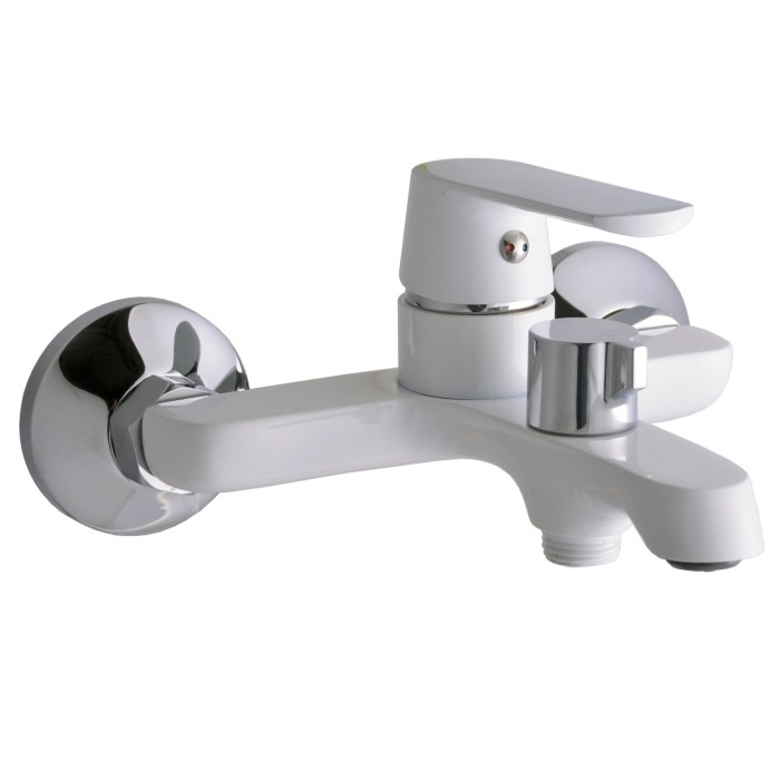 Змішувач для ванної Globus Lux Laguna GLA-0102NE-7-WHITE Змішувач для ванної Globus Lux Laguna GLA-0102NE-7-WHITE