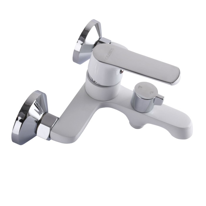Змішувач для ванної Globus Lux Laguna GLA-0102NE-7-WHITE Змішувач для ванної Globus Lux Laguna GLA-0102NE-7-WHITE