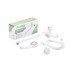 Змішувач для ванни Plamix Cezar-006 EURO SET White (з шлангом, лійкою та кронштейном) (PM0666)