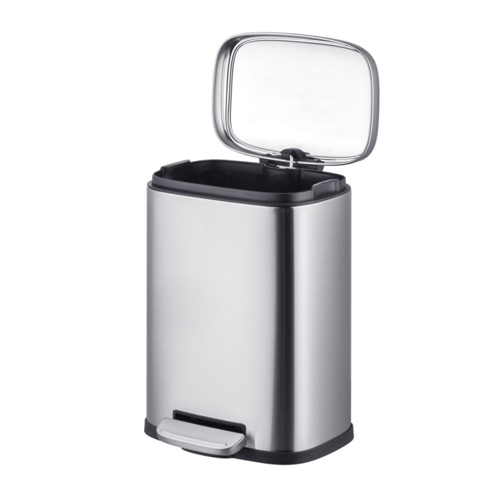 Відро для сміття з плавним закриттям прямокутне Mixxus Premium Style-TC0305 SS Color 5л колір нержавійка (MI7060) Відро для сміття з плавним закриттям прямокутне Mixxus Premium Style-TC0305 SS Color 5л колір нержавійка (MI7060)