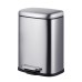 Відро для сміття з плавним закриттям прямокутне Mixxus Premium Style-TC0305 SS Color 5л колір нержавійка (MI7060)