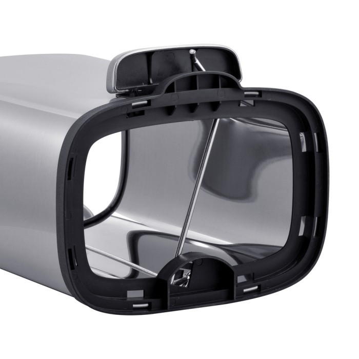 Відро для сміття з плавним закриттям прямокутне Mixxus Premium Style-TC0305 SS Color 5л колір нержавійка (MI7060) Відро для сміття з плавним закриттям прямокутне Mixxus Premium Style-TC0305 SS Color 5л колір нержавійка (MI7060)