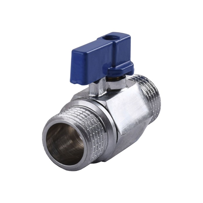 Кран кульовий міні SOLOMON 1/2″ ЗЗ NV-3161 (2шт. в упак.) Кран кульовий міні SOLOMON 1/2″ ЗЗ NV-3161 (2шт. в упак.)