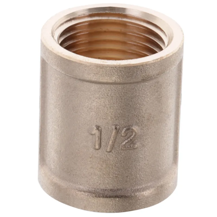З'єднувальна муфта Koer KF.C06.WN - 1/2'' (Без нікелю) (KR3025) З'єднувальна муфта Koer KF.C06.WN - 1/2'' (Без нікелю) (KR3025)