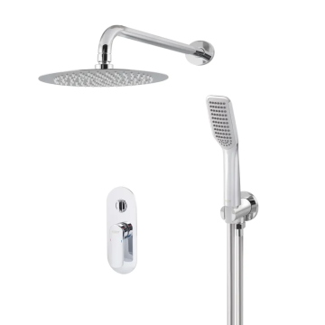 Вбудована душова система Koer KB-62028-01 2 функції (Колір хром) (KR6008)