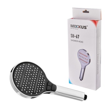 Лійка для душу Mixxus SH-67 3 функції (Колір хром) (MI8305)