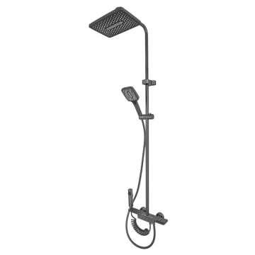 Душова колона зі змішувачем Mixxus Premium Terra 029-J Graphite (колір графіт) (MI8386)