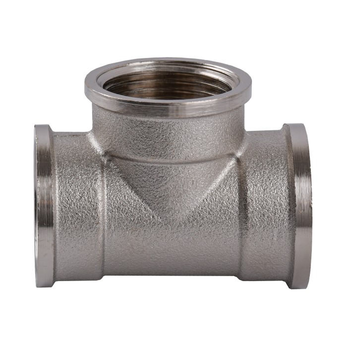 Трійник 1″ВВВ нікельований NT551S OPTIMUM Трійник 1″ВВВ нікельований NT551S OPTIMUM