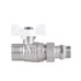 Кран кульовий "Американка" Thermo Alliance Forte 1/2" з антипротіканням прямий SF222W15