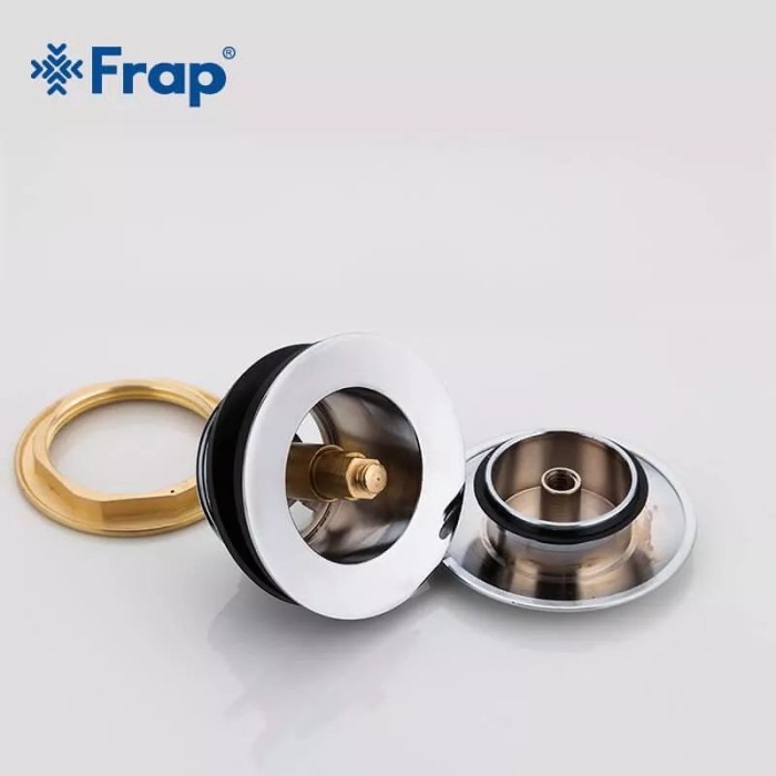 Випуск для ванни Frap F63, автомат, 1 1/2", хром Випуск для ванни Frap F63, автомат, 1 1/2", хром
