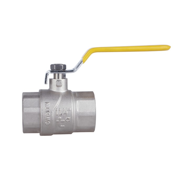 Кран кульовий Thermo Alliance Forte 1 1/4" ВР для газа (ручка) SF600G32 Кран кульовий Thermo Alliance Forte 1 1/4" ВР для газа (ручка) SF600G32