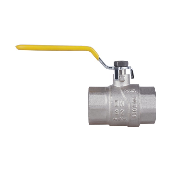 Кран кульовий Thermo Alliance Forte 1 1/4" ВР для газа (ручка) SF600G32 Кран кульовий Thermo Alliance Forte 1 1/4" ВР для газа (ручка) SF600G32
