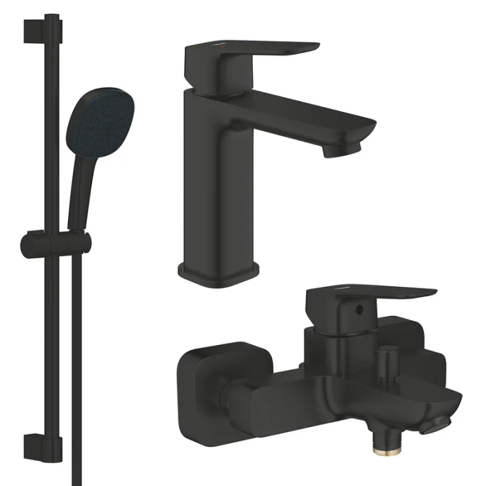 Набір змішувачів для ванни Grohe Cubeo (UA125246M243) Набір змішувачів для ванни Grohe Cubeo (UA125246M243)