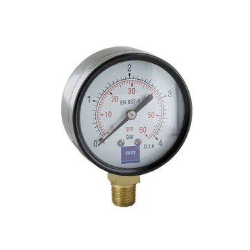 Манометр радіальний Officine Rigamonti Ø50 - 6 bar (0300.006)