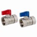 Комплект кранів прямих з НГ 1" ITAL нік. (IT100-H3021) {25}