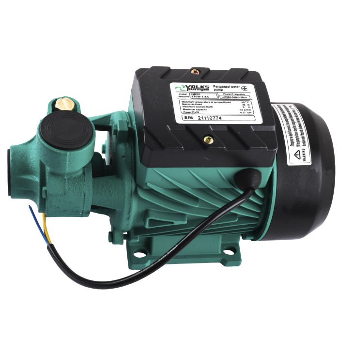 Насос вихровий VOLKS pumpe QB60 NEW 0,37кВт Насос вихровий VOLKS pumpe QB60 NEW 0,37кВт