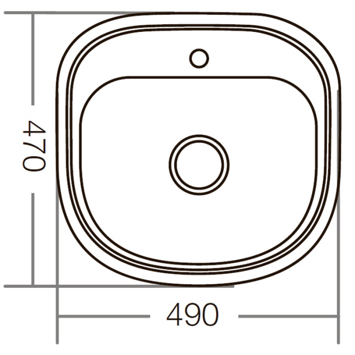 Мийка кухонна Zerix Z4947-08-180E (Satin) (ZM0559) Мийка кухонна Zerix Z4947-08-180E (Satin) (ZM0559)