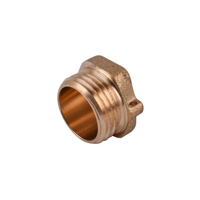 Заглушка 1/2″З латунна під пломбу LC302P OPTIMUM Заглушка 1/2″З латунна під пломбу LC302P OPTIMUM