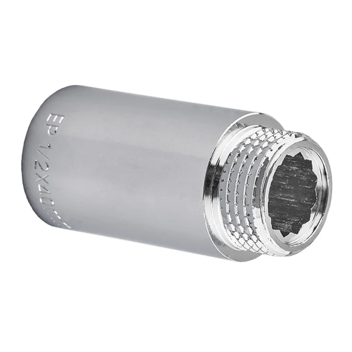 Подовжувач Europroduct EP.E040.Chr - 1/2"MF-40мм хром (EP6126) Подовжувач Europroduct EP.E040.Chr - 1/2"MF-40мм хром (EP6126)