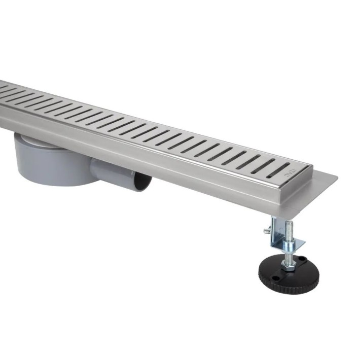 IT03-FT10/1 000 ITAL Душовий трап 1 000 мм повор. 360, комбін.затвор, Brushed nickel (блістер) {5/1} IT03-FT10/1 000 ITAL Душовий трап 1 000 мм повор. 360, комбін.затвор, Brushed nickel (блістер) {5/1}