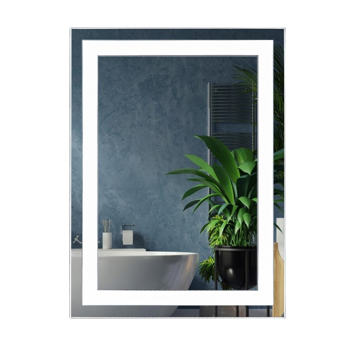 Дзеркало UNIO MRR-01 SQR-AA 600 x 800 mm LED FL Дзеркало UNIO MRR-01 SQR-AA 600 x 800 mm LED FL