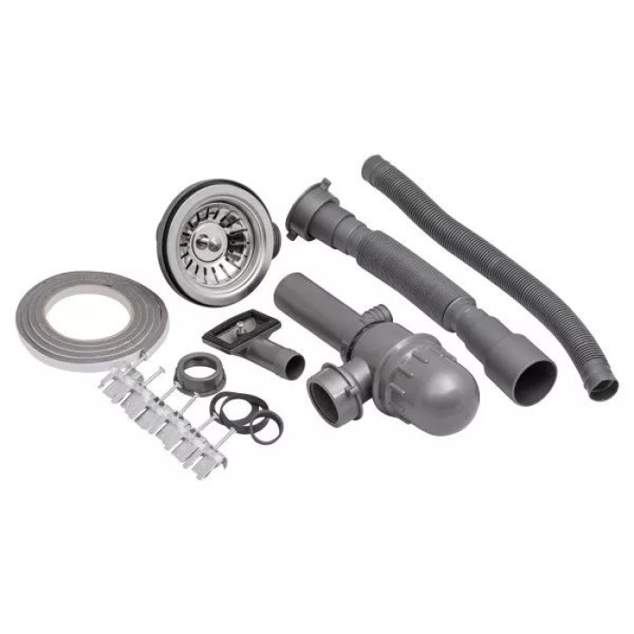 Кухонна мийка WEZER 510(08) Deсor 510x180 мм + сифон Кухонна мийка WEZER 510(08) Deсor 510x180 мм + сифон
