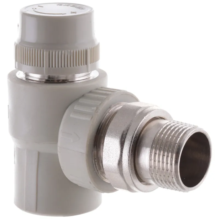 Кран термостатичний кутовий PPR 25x3/4 Koer K0150.PRO (KP0190) Кран термостатичний кутовий PPR 25x3/4 Koer K0150.PRO (KP0190)