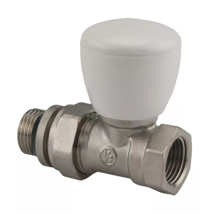 Кран рад. прямий верх Super 1/2" з ущільн.рез. KARRO (KR370) {72/6} Кран рад. прямий верх Super 1/2" з ущільн.рез. KARRO (KR370) {72/6}