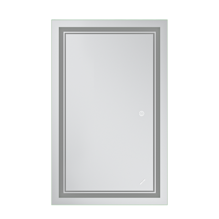 Дзеркало Mixxus Premium QUADRO MR20-50x80-Reverse з Led Touch, Anti-fog, димером, регулятором яскравості (MP6620) Дзеркало Mixxus Premium QUADRO MR20-50x80-Reverse з Led Touch, Anti-fog, димером, регулятором яскравості (MP6620)